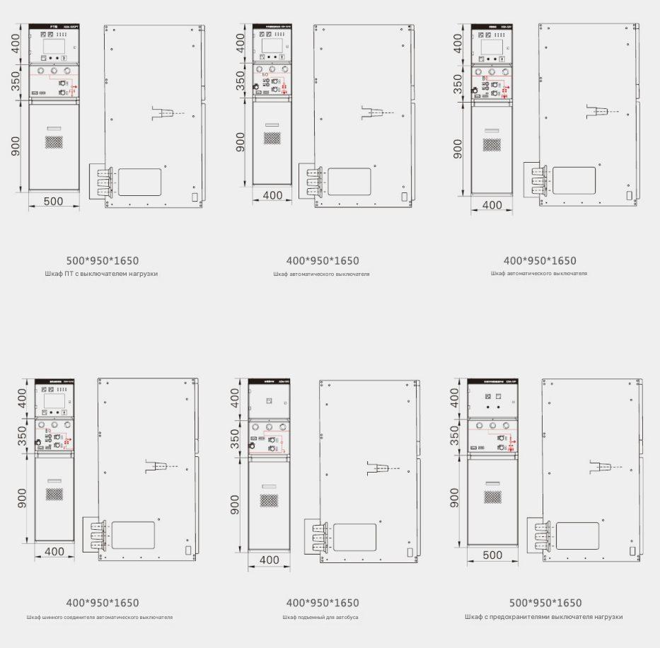 Газоизолированный кольцевой магистральный блок XGN-12
