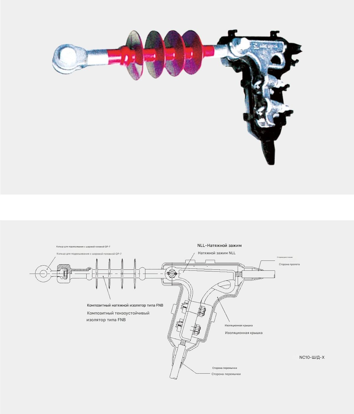 Композитный тензоизолятор