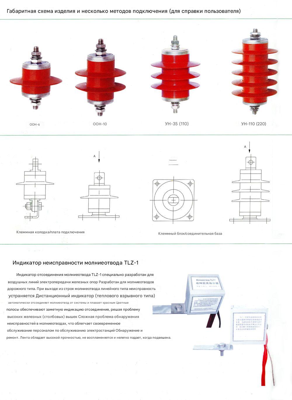 Молниеотвод большого сечения LHQ 35 кВ Молниеотвод большого сечения LHQ 35 кВ