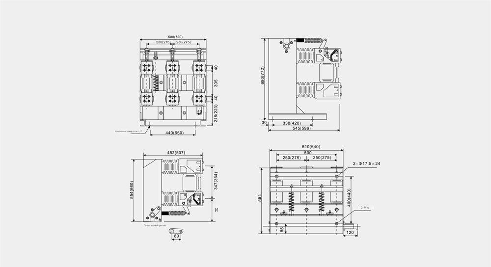 Вакуумный выключатель серии ZN28-12 для внутренней установки на 12 кВ Вакуумный выключатель серии ZN28-12 для внутренней установки на 12 кВ