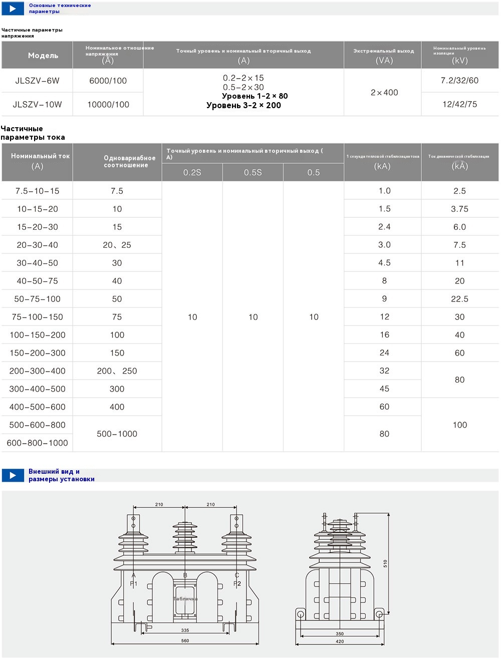 Трехфазный трехпроводный сухой измерительный ящик JLSZV1-10, 6, 3 Трехфазный трехпроводный сухой измерительный ящик JLSZV1-10, 6, 3