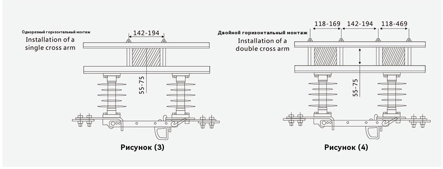 Наружный однополюсный выключатель-разъединитель HDCR-12/630 и HGW10-12/630