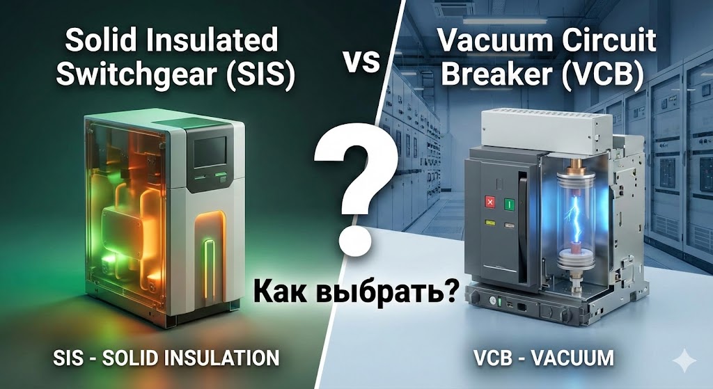 Распределительное устройство с твердой изоляцией или вакуумный выключатель как выбрать